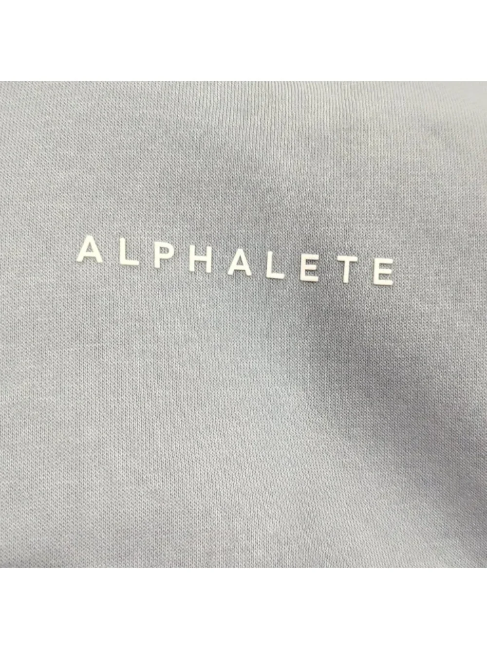 Alphalete Branded Crop Sweatshirt with tie